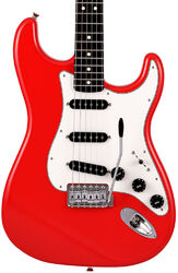 E-gitarre in str-form Fender Made in Japan Limited International Color Stratocaster - Morocco red