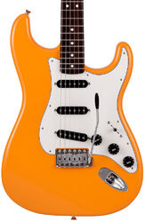 E-gitarre in str-form Fender Made in Japan Limited International Color Stratocaster - Capri orange