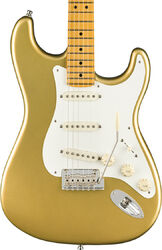E-gitarre in str-form Fender Lincoln Brewster Stratocaster (USA, MN) - Aztec gold