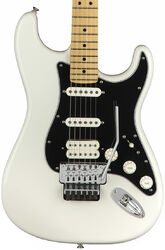 E-gitarre in str-form Fender Player Stratocaster Floyd Rose (MEX, MN) - Polar white