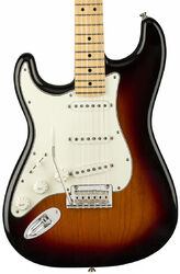 Player Stratocaster Linkshänder (MEX, MN) - 3-color sunburst