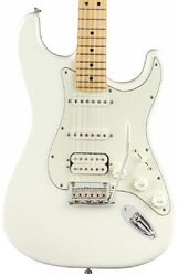 E-gitarre in str-form Fender Player Stratocaster HSS (MEX, MN) - Polar white