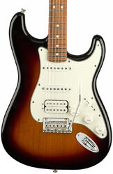 E-gitarre in str-form Fender Player Stratocaster HSS (MEX, PF) - 3-color sunburst