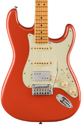 E-gitarre in str-form Fender Player Stratocaster Plus HSS (MEX, MN) - Fiesta red