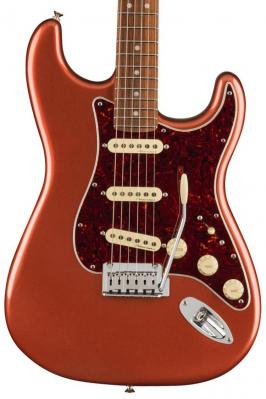 Solidbody e-gitarre Fender Player Plus Stratocaster (MEX, PF) - Aged candy apple red