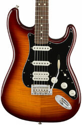 E-gitarre in str-form Fender Player Stratocaster HSS Plus Top (MEX, PF) - Tobacco burst