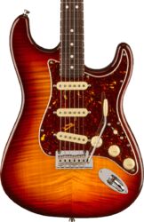 E-gitarre in str-form Fender 70th Anniversary American Professional II Stratocaster (USA, RW) - Comet burst