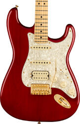 E-gitarre in str-form Fender Tash Sultana Stratocaster (MEX, MN) - Transparent cherry