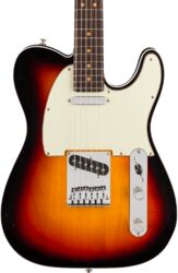 E-gitarre in teleform Fender American Ultra Luxe Vintage '60s Telecaster Custom (USA, RW) - 3-Color Sunburst