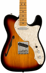 Semi-hollow e-gitarre Fender Vintera II '60s Telecaster Thinline (MEX, MN) - 3-color sunburst