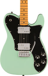 E-gitarre in teleform Fender Vintera II '70s Telecaster Deluxe with Tremolo (MEX, MN) - Surf green