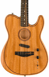 Folk-gitarre Fender American Acoustasonic Telecaster All-Mahogany - Natural