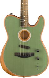 Folk-gitarre Fender American Acoustasonic Telecaster (USA) - Surf green
