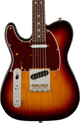 E-gitarre für linkshänder Fender American Professional II Telecaster Linkshänder (USA, RW) - 3-color sunburst