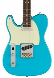 E-gitarre für linkshänder Fender American Professional II Telecaster Linkshänder (USA, RW) - Miami blue