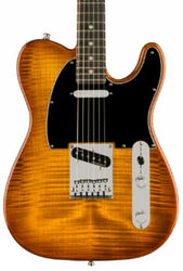 E-gitarre in teleform Fender American Ultra Telecaster Ltd (USA, EB) - Tiger's eye