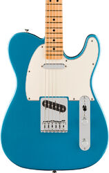 E-gitarre in teleform Fender 75th Anniversary Player II Baritone Telecaster (MEX, MN) - lake placid blue