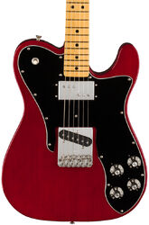 E-gitarre in teleform Fender American Vintage II 1977 Telecaster Custom (USA, MN) - Wine