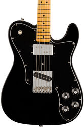 E-gitarre in teleform Fender American Vintage II 1977 Telecaster Custom (USA, MN) - Black