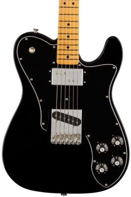Solidbody e-gitarre Fender American Vintage II 1977 Telecaster Custom (USA, MN) - Black