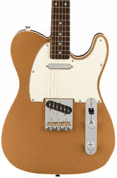 E-gitarre in teleform Fender JV Modified '60s Custom Telecaster (Japan, RW) - Firemist gold