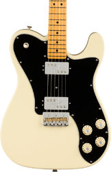 E-gitarre in teleform Fender American Professional II Telecaster Deluxe (USA, MN) - Olympic white