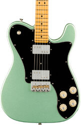 E-gitarre in teleform Fender American Professional II Telecaster Deluxe (USA, MN) - Mystic surf green