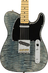E-gitarre in teleform Fender Rarities Quilt Maple Top Telecaster (USA, MN) - Blue cloud