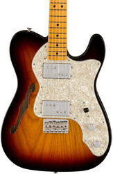E-gitarre in teleform Fender American Vintage II 1972 Telecaster Thinline (USA, MN) - 3-color sunburst