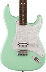 E-gitarre in str-form Fender Tom Delonge Signature Ltd (MEX, RW) - Surf green