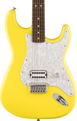E-gitarre in str-form Fender Tom Delonge Signature Ltd (MEX, RW) - Graffiti yellow