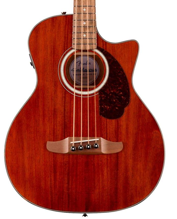 Akustische bass Fender California Deluxe Kingman Bass CE Mahogany - Natural