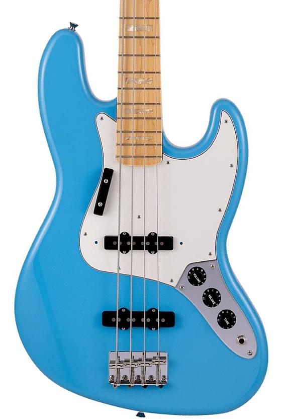 Solidbody e-bass Fender Made in Japan International Color Jazz Bass Ltd - Maui blue