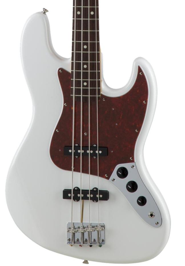 Solidbody e-bass Fender Made in Japan Traditional II 60s Jazz Bass (RW) - Olympic white