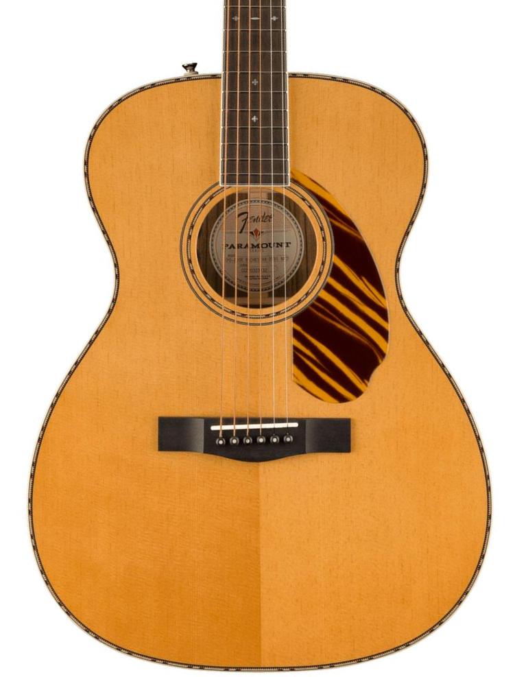 Folk-gitarre Fender Paramount FSR PO-220E - Aged natural