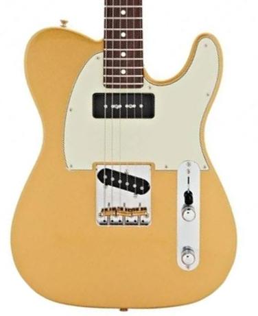E-gitarre in teleform Fender Made in Japan Telecaster Hybrid II 90 - Mystic aztec gold