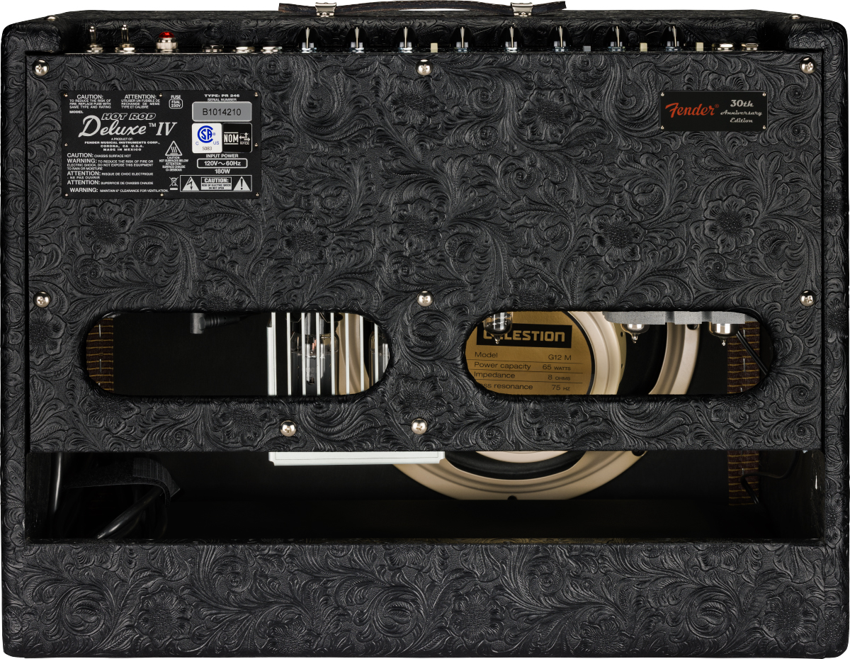 Fender Hot Rod Deluxe 30th Anniversary 40w 1x12 Celestion Creamback 6l6  Black Western - Combo für E-Gitarre - Variation 1
