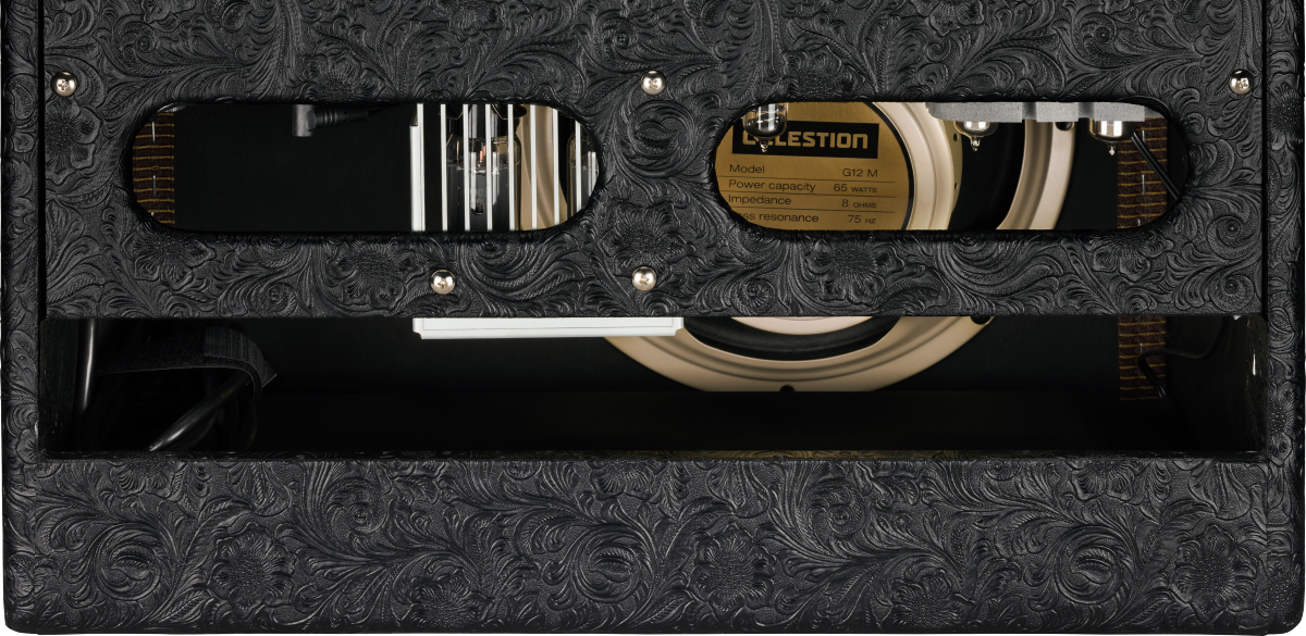 Fender Hot Rod Deluxe 30th Anniversary 40w 1x12 Celestion Creamback 6l6  Black Western - Combo für E-Gitarre - Variation 3