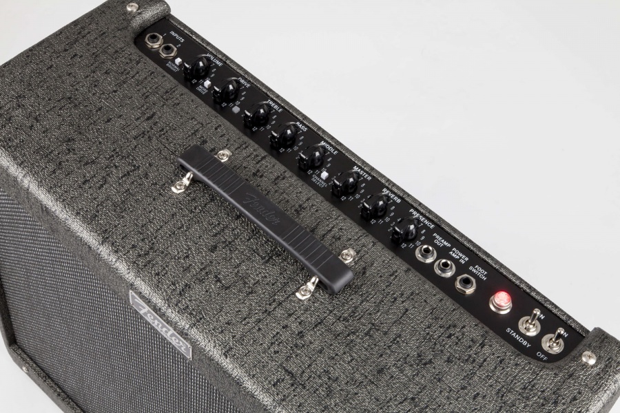 Fender Hot Rod Deluxe Gb George Benson 2012 40w 1x12 Gray Black - Combo für E-Gitarre - Variation 2