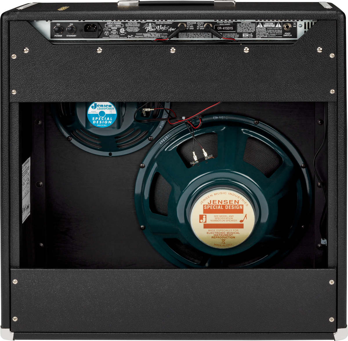 Fender Jack White Pano Verb Combo 1x15 70w 6l6/6v6 - Combo für E-Gitarre - Variation 2
