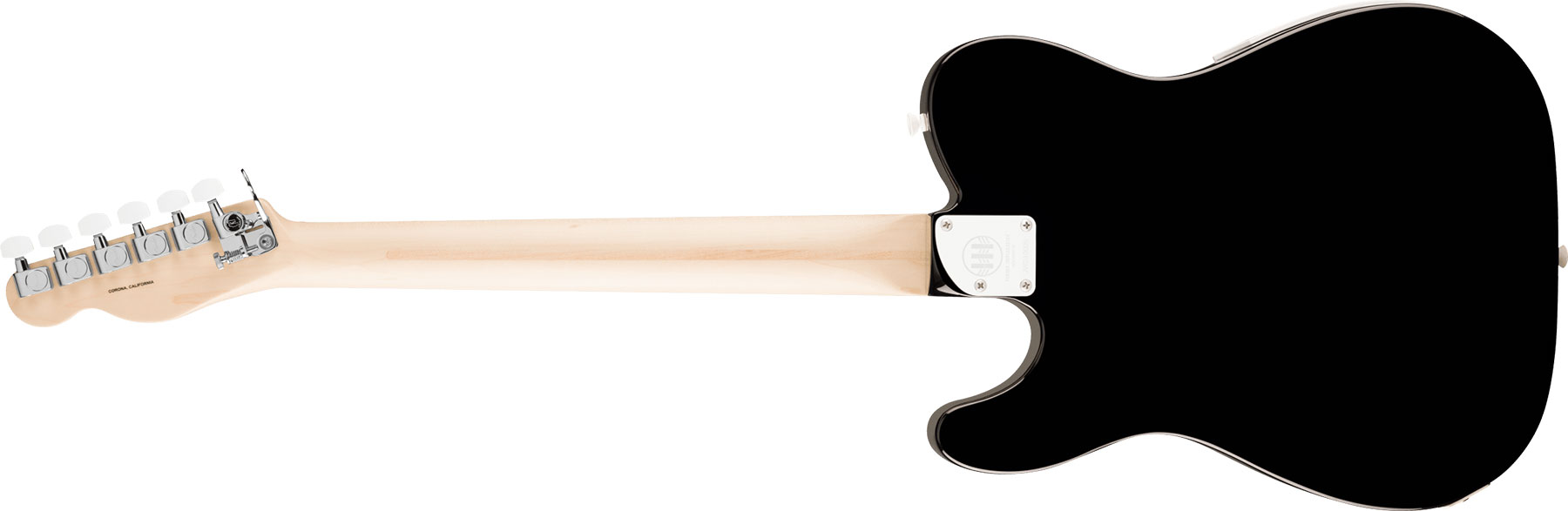 Fender Jack White Tele Triplecaster Usa Signature Hsh Trem Mn - Black - Signature-E-Gitarre - Variation 1