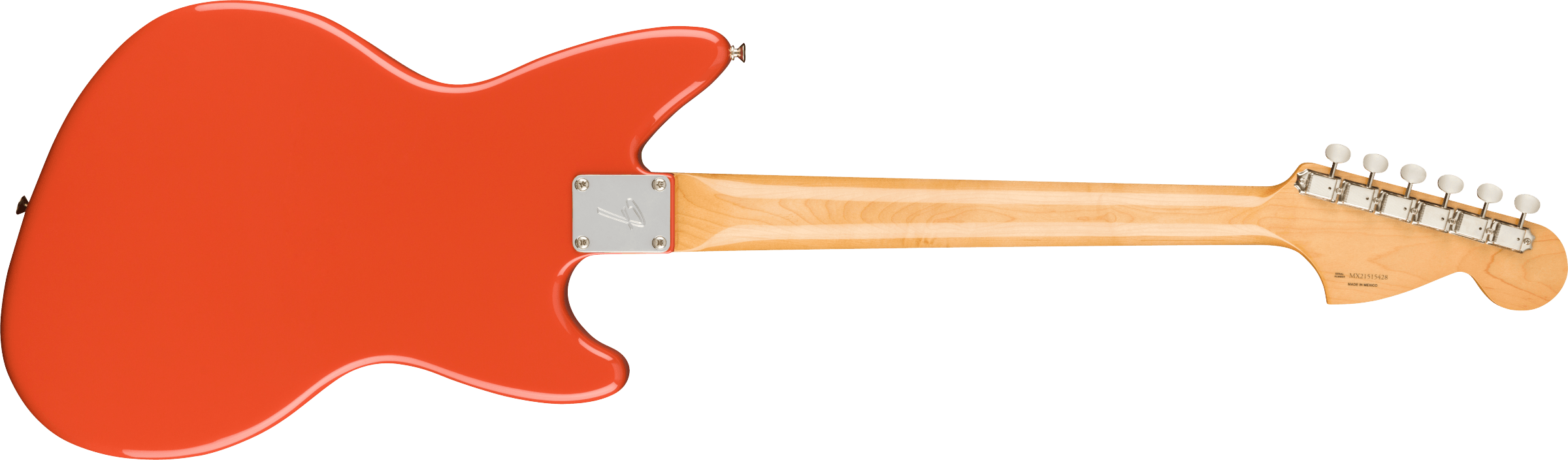 Fender Jag-stang Kurt Cobain Artist Gaucher Hs Trem Rw - Fiesta Red - E-Gitarre für Linkshänder - Variation 1