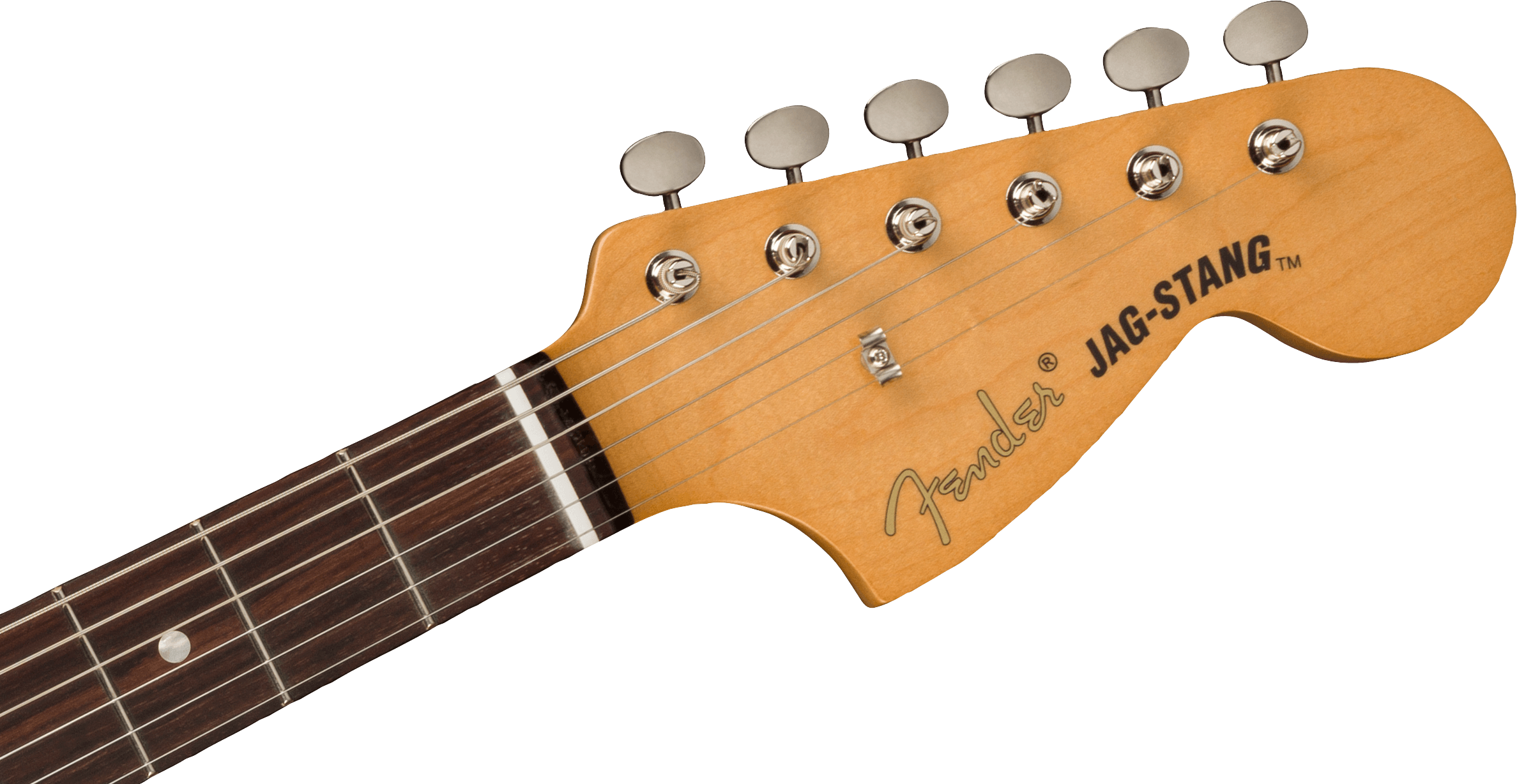 Fender Jag-stang Kurt Cobain Artist Hs Trem Rw - Fiesta Red - Retro-Rock-E-Gitarre - Variation 4