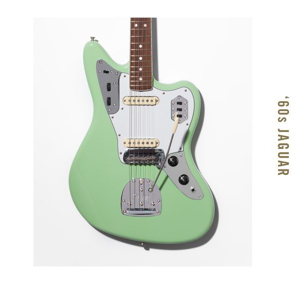Fender Jaguar '60s American Original Usa Ss Rw - Surf Green - Retro-Rock-E-Gitarre - Variation 3