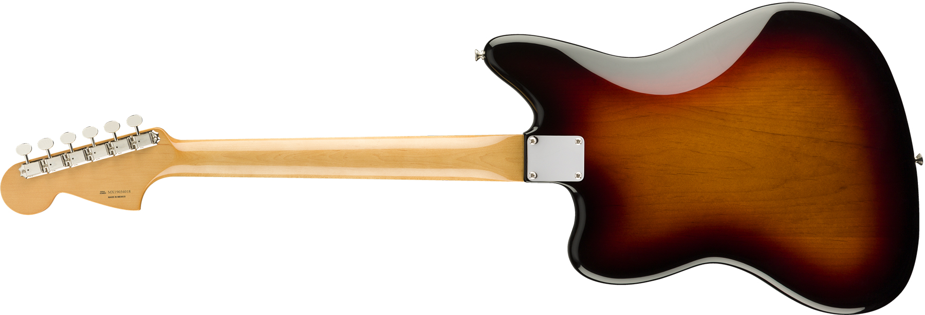 Fender Jaguar 60s Vintera Vintage Mex Pf - 3-color Sunburst - Retro-Rock-E-Gitarre - Variation 1