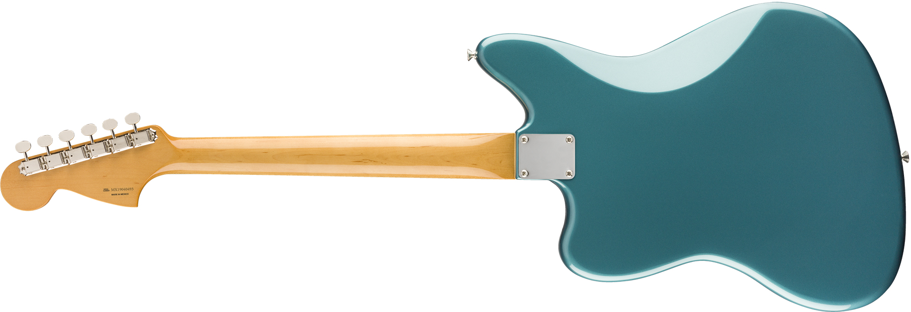 Fender Jaguar 60s Vintera Vintage Mex Pf - Ocean Turquoise - Retro-Rock-E-Gitarre - Variation 1