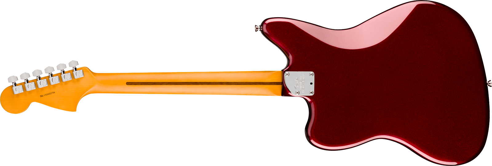 Fender Jaguar American Pro. Usa Shsc 2s Trem Rw - Oxblood - Retro-Rock-E-Gitarre - Variation 1