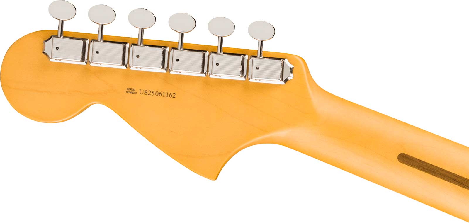 Fender Jaguar Classic American Pro Usa Shsc 2s Trem Rw - Faded Firemist Gold - Retro-Rock-E-Gitarre - Variation 3