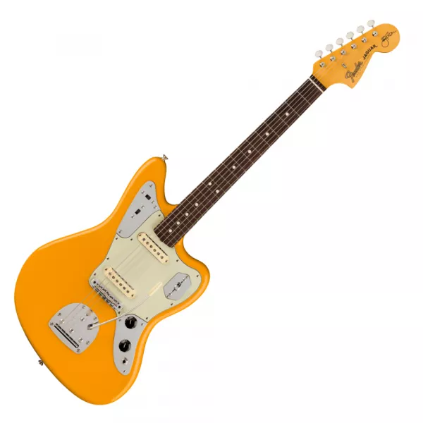 Solidbody e-gitarre Fender Jaguar Johnny Marr Signature - Fever dream yellow