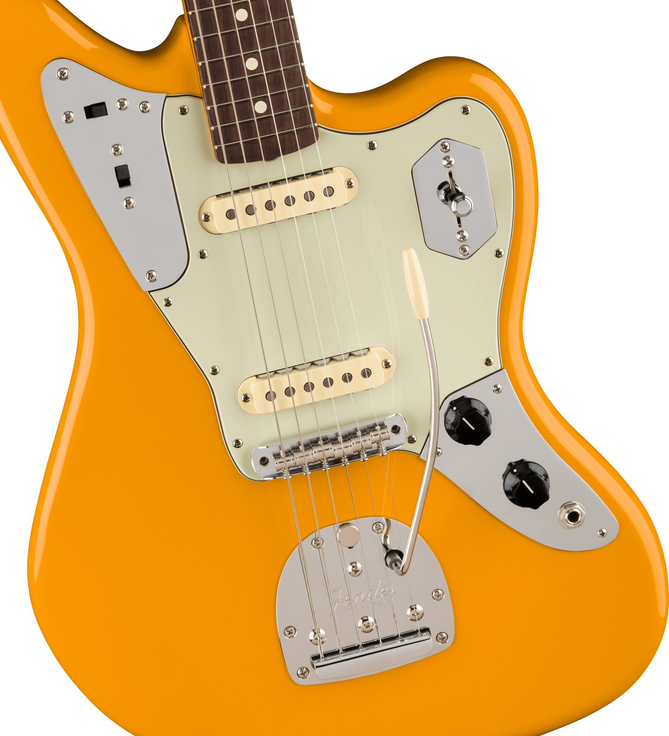 Fender Jaguar Johnny Marr Signature 2s Trem Rw - Fever Dream Yellow - Retro-Rock-E-Gitarre - Variation 2